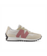 New Balance Little Kids' 327 Sneakers Grey Matter and Rosewood detail view
