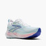 The Brooks Women's Glycerin 22 Running Shoes in  White/Limpet Shell/Amparo Blue