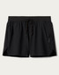 Rhone Men's Invictus 5 inch Ripstop Shorts Black front view