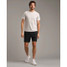 Rhone Men's Reign Tee Gray Space Dye side view