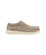 HeyDude Men's Paul Classic Shoes Taupe Grey front view
