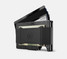 The Ridge Damascus Wallet in Black back view