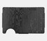 The Ridge Damascus Wallet in Black closed