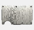 The Ridge Damascus Wallet in Silver full view