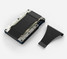 The Ridge Damascus Wallet in Silver interior detail