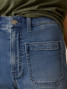 Faherty Women's Stretch Patch Pocket Shorts in Riverton side view
