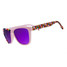 goodr We're Here to Slay OG Sunglasses Pink three-quarter view
