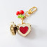 Candier Tinted Lip Balm Key Chain Gold front view