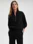 Varley Women's Davidson Sweatshirt in black Varley Women's Davidson Sweatshirt in black