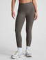 Beyond Yoga Women's Spacedye Caught In The Midi High Waisted Legging in True Grey Heather