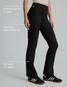 Beyond Yoga Women's Spacedye Practice High Waisted Bootcut Pant in Darkest Night