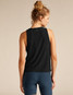 Beyond Yoga Women's Featherweight Rebalance Tank in Darkest Night
