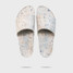 Fleks Women's East Beach Platform Slides Chamois on-foot