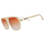 goodr Retro G Sunglasses Cream front view