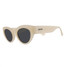 goodr Moon G Sunglasses Cream front view