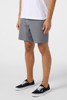 The O'Neill Men's Reserve Heather 19 inch Hybrid Shorts in Heather Grey