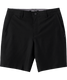 The O'Neill Men's Reserve Heather 19 inch Hybrid Shorts in Heather Black