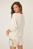 PJ Salvage Women's Over Rainbow Long Sleeve Top