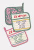El Arroyo Marquee Pot Holders Set Stir The Pot front