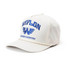 The Seager x Waylon Jennings Country Snapback Hat in White The Seager x Waylon Jennings Country Snapback Hat in White