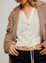Free People Women's Little Cloud Shirt in Clean Ivory