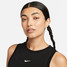 Nike Women's Essential Rib Cropped Tank Top side view