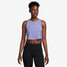 Nike Women's One Classic Dri - Fit Crop Top in Dusty Amethyst Nike Women's One Classic Dri - Fit Crop Top in Dusty Amethyst