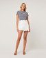 Rolla's Jeans  Women's Skort in Layla Vintage White