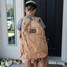 Burlebo Backpack in Coyote Tan