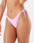 Roxy Women's Haleiwa Tie String Cheeky Bikini Bottom  in Lilac