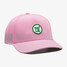 Racquet & Jog Golf Performance Snapback Hat Pink right view
