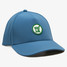 Racquet & Jog Golf Performance Snapback Hat Smoke Blue right view