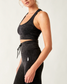 FP Movement Women's Go To Sports Bra in Black front view