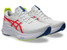 The Asics Women's Gel-Kayano 32 Asics Track Club Running Shoes in White and Flash Coral