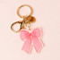 The Darling Effect Acrylic Keychain - Pink Bow