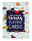 Callie Danielle Texas Western Checkerboard Deck of Playing Cards front
