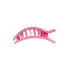Teleties Medium Flat Rectangle Hair Clip in Summer Crush
