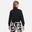 Nike Girls Club Fleece Half Zip in Black front view