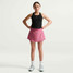 Nike Girls' DRI-FIT High Rise Shorts in Peony detail