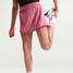 Nike Girls' DRI-FIT High Rise Shorts in Peony detail view