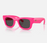 Ray-Ban Wayfarer Puffer Sunglasses Fuchsia front view