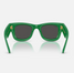 Ray-Ban Wayfarer Puffer Sunglasses Green front view