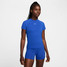 Nike Women's Pro Base Layer Short Sleeve in Hyper Royal White Nike Women's Pro Base Layer Short Sleeve in Hyper Royal White