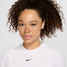 Nike Women's Pro Base Layer Short Sleeve in White side view