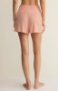 Z Supply Women's Dawn Smocked Shorts Bellini back