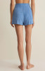 Z Supply Women's Dawn Smocked Shorts Tropical Tide back