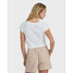 Billabong Women's Daily Tee Short Sleeve Knit Top in Salt Crystal back