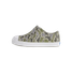 Native Toddlers' Jefferson Print Shoes in Silk Grey/Shell White/Vetiver Camo