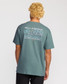 Billabong Men's Coastal Range A/Div T-Shirt in Sea Blue back view