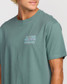 Billabong Men's Coastal Range A/Div T-Shirt in Sea Blue detail view